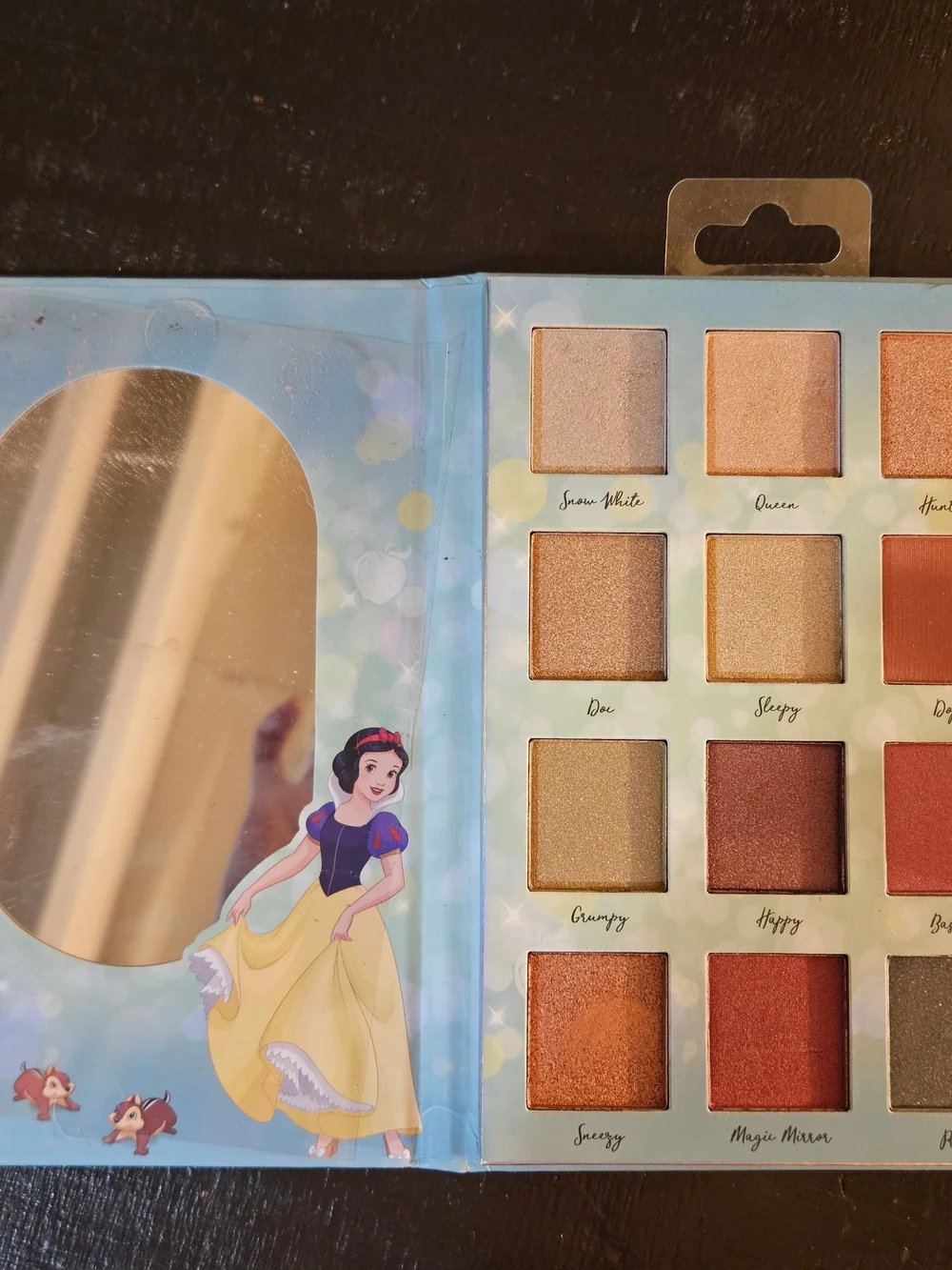 Disney Snow White Eyeshadow Palette - Blue, Yellow & Red Accents